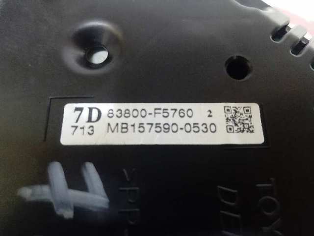 83800F5760 Toyota Щиток приладів додатковий