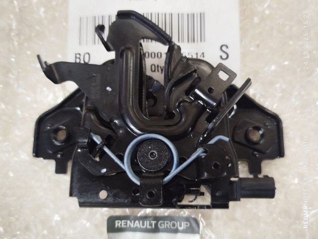 656016071R Renault (RVI) Запор капота (замок і привід замка капота)