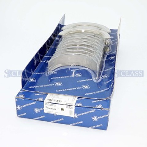 Вкладиші колінвала, корінні, комплект, 2-й ремонт (+0,50) Kolbenschmidt 77264624