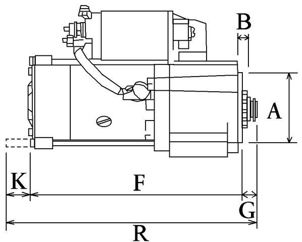 Стартер Cargo F032112370 ціна, від 96.69 USD