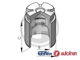 Поршень тормозного суппорта заднего  AUTOFREN D025642