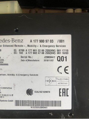 ЕБУ Mercedes A6519003603 ціна, від 203.40 USD