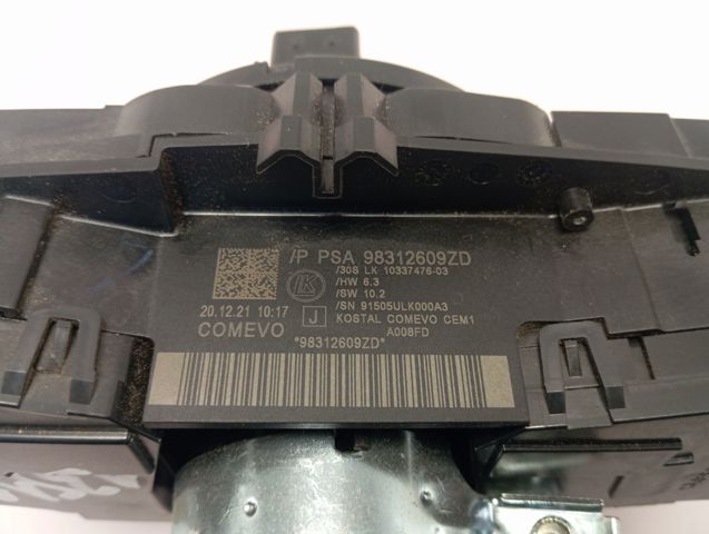 98312609ZD Peugeot/Citroen Перемикач підрульовий, правий