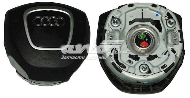 Подушка безпеки, водійська, AIRBAG 4F0880201R6PS VAG