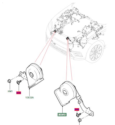 Купити LR091021 Land Rover 