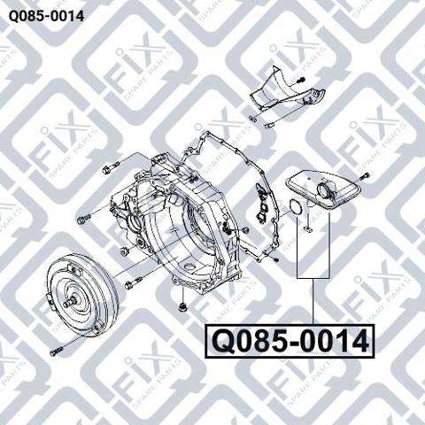 Фільтр коробки автомат Q-fix Q0850014 ціна, від 13.61 USD