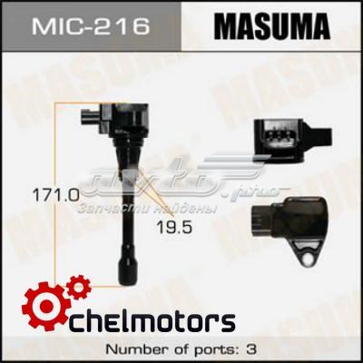 Котушка запалювання Masuma MIC216 ціна, від 41.25 USD