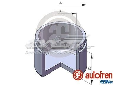 Поршень тормозного суппорта переднего  AUTOFREN D025702