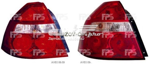 Задня права фара FP1708F2E Depo/Loro/Abakus