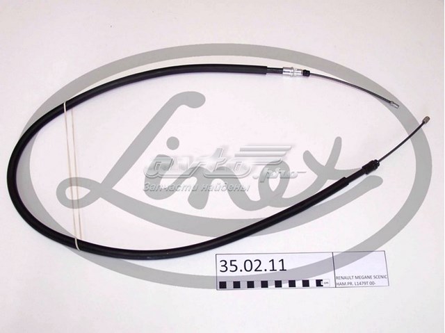 Купити 350211 Linex Трос ручного гальма задній, правий