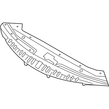 86360D5000 Hyundai/Kia Накладка дифузора радіатора верхня