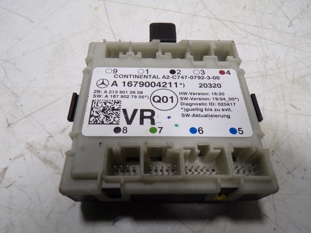 Блок комфорту передніх дверей A1679004211 Mercedes