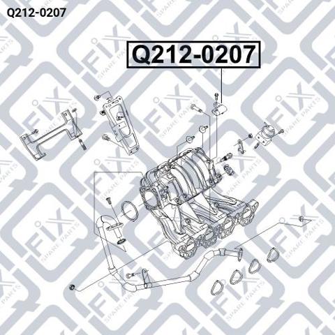 Q2120207 Q-fix Датчик наддува