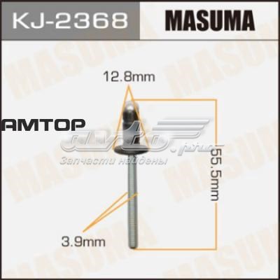 Пістон (кліп) кріплення підкрилки переднього крила KJ2368 Masuma