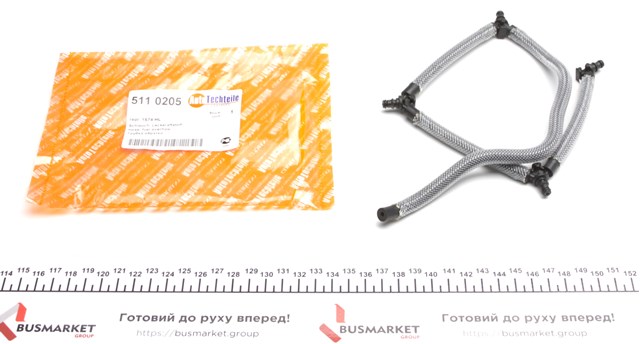 Купити 5110205 Autotechteile Трубка паливна, зворотня від форсунок