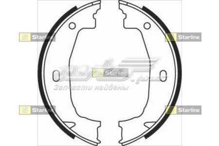 Колодки стоянкового гальма Starline BC08100