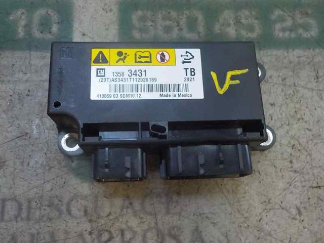 13583431 Opel Модуль-процесор управління подушки безпеки