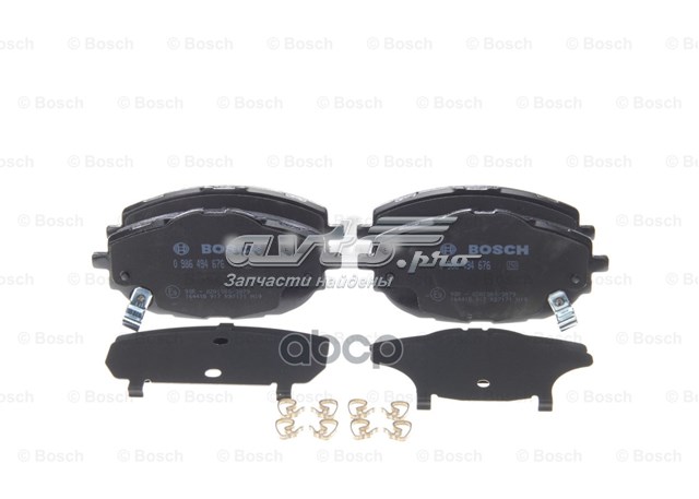 Гальмівні колодки Bosch 986494676 ціна, від 32.74 USD