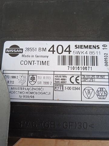  Nissan/Infiniti 5WK48511