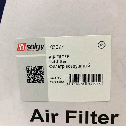 Елемент повітряного фільтра Solgy 103077 ціна, від 8.46 USD