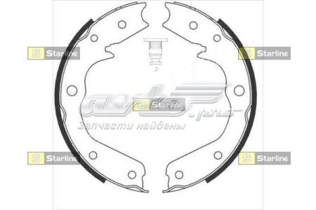 Колодки ручника BC08970 Starline