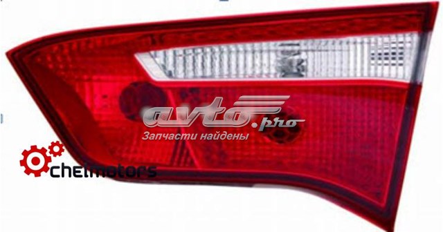 1231302LUE Depo/Loro/Abakus Ліхтар задній лівий, внутрішній