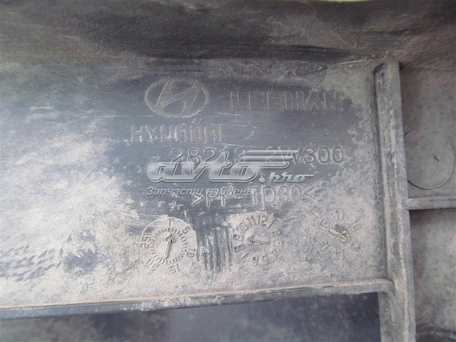 Повітрозабірник повітряного фільтра на Hyundai Santa Fe III DM