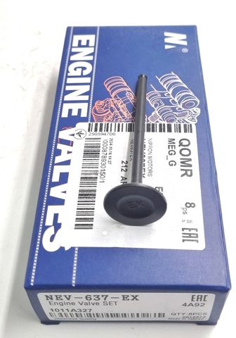 NEV637EX NIPPON MOTORS Випускний клапан двигуна