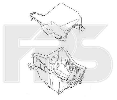 Корпус повітряного фільтра FPS FP2533101 ціна, від 19.47 USD