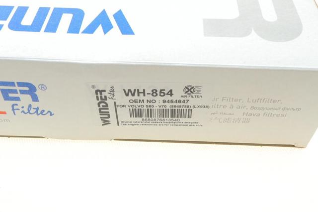WH854 Wunder Повітряний фільтр двигуна