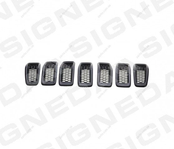 Облицювання радіатора Signeda PAM07040GAQ ціна, від 62.32 USD