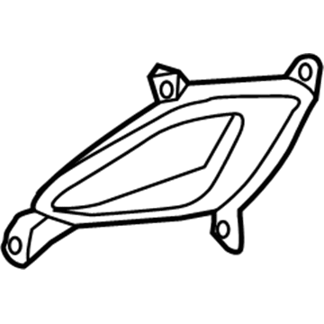 Заглушка протитуманки передньої правої Hyundai/Kia 865643Y500 ціна, від 5.64 USD