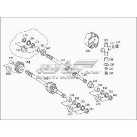Купити A9443300560 Mercedes 