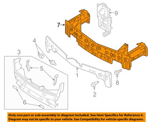 Купити DB4F50070B Mazda Буфер бампера переднього