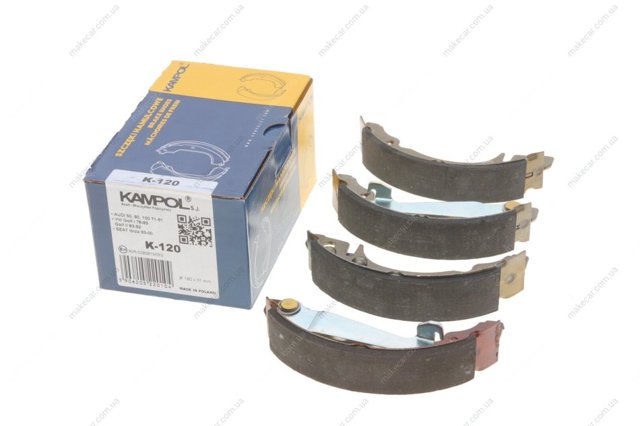 Колодки гальмові задні, барабанні Kampol K120 ціна, від 12.03 USD