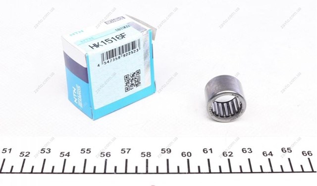 Опорний підшипник первинного валу КПП (центрирующий підшипник маховика) NTN HK1516F ціна, від 2.79 USD