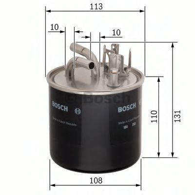 Купити 450906458 Bosch Фільтр-відстійник палива грубої очистки