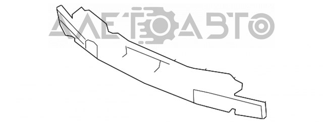 Абсорбер бампера переднього FPS FP4044946 ціна, від 49.88 USD