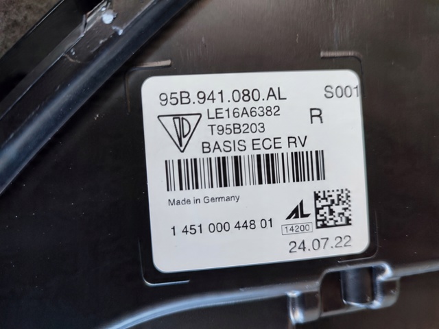 95B941080AL Porsche 