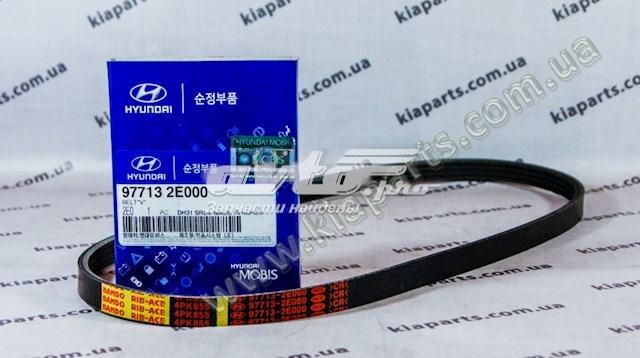977304H100 Hyundai/Kia електровентилятор кондиціонера в зборі (двигун + крильчатка)