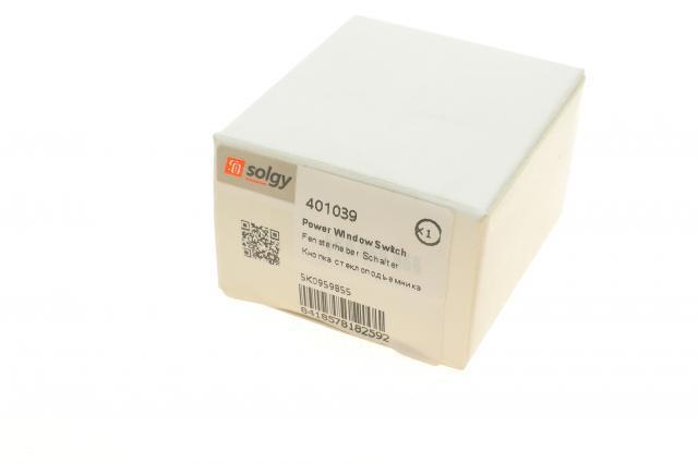 401039 Solgy Кнопка підйомника заднього скла