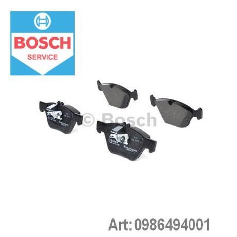 986494001 Bosch Передні гальмівні колодки