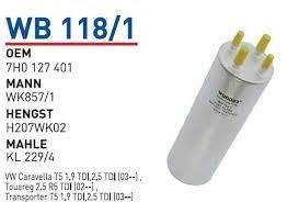 Паливний фільтр WB1181 Wunder