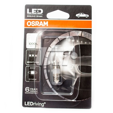 Купити 6497CW01B Osram Лампочка плафону освітлення салону/кабіни