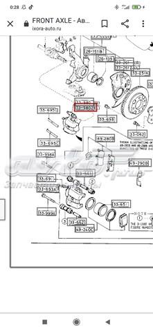 Купити CA730 Euroklima Супорт гальмівний передній лівий