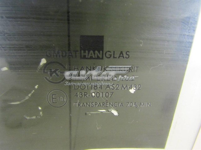 GS1703D305 XYG Скло задніх дверей, лівих