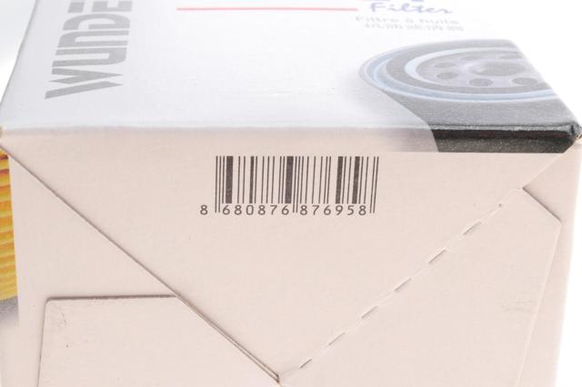 WY927 Wunder Фільтр масла