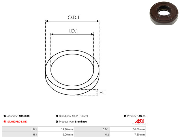  AS/Auto Storm ARS5008 ціна, від 3.60 USD