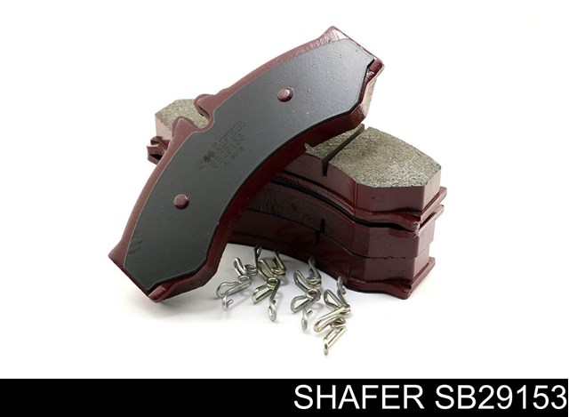 Передні тормозні колодки SB29153 Shafer
