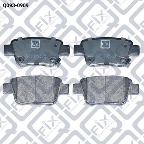 Задні гальмівні колодки Q0930909 Q-fix